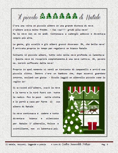 Poesie Di Natale Classe Quinta Primaria.Natale Maestra P I C
