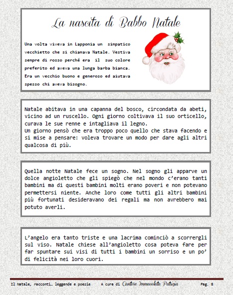 Poesie Di Natale Classe 4 Primaria.Natale Maestra P I C